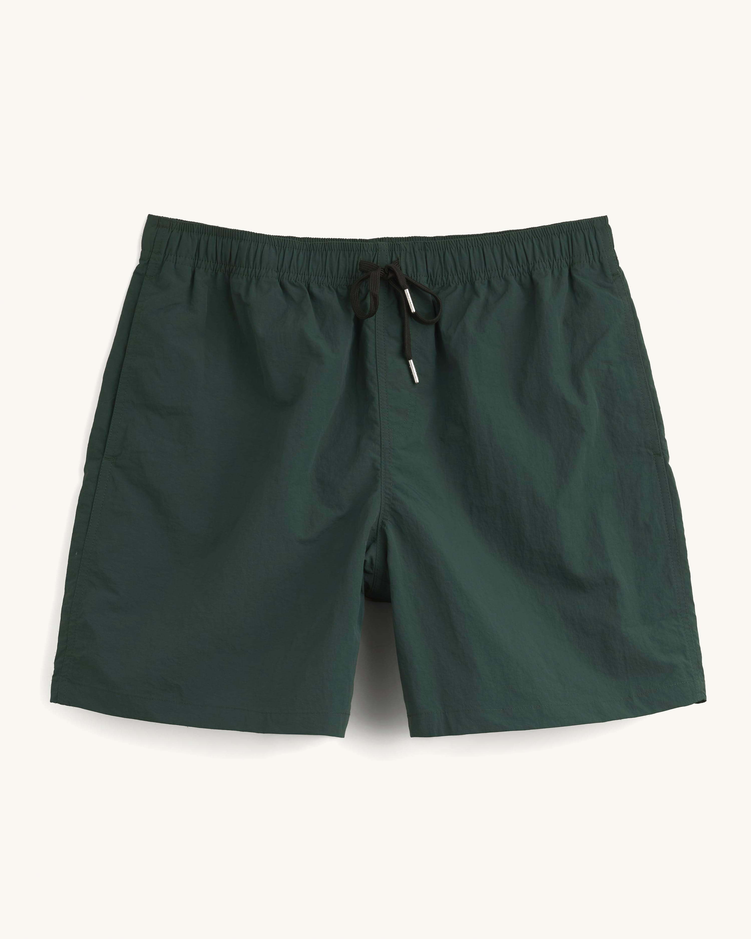 Nylon Drawstring Shorts - Spruce