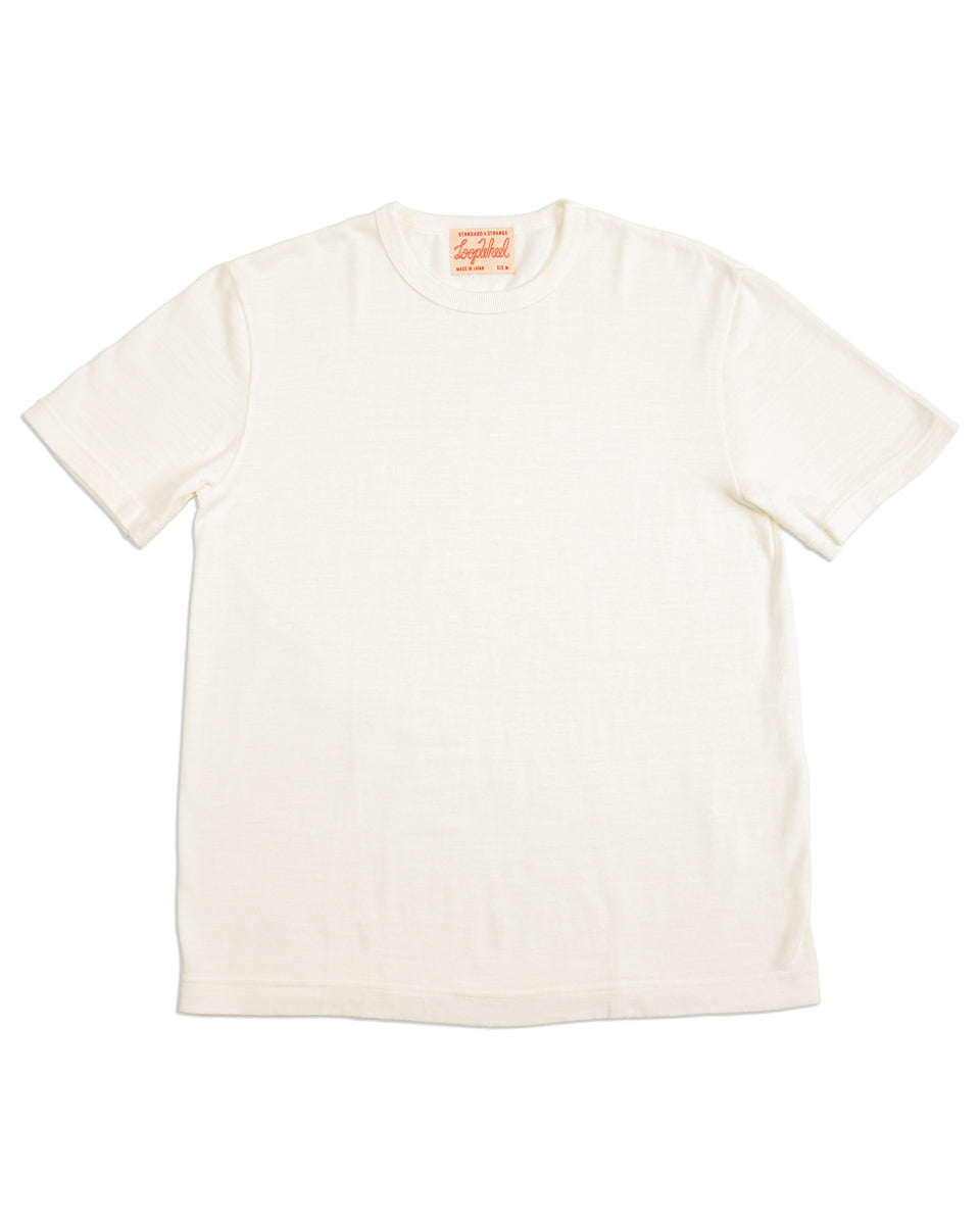 Wakayama Special Loopwheel Tee - Cream