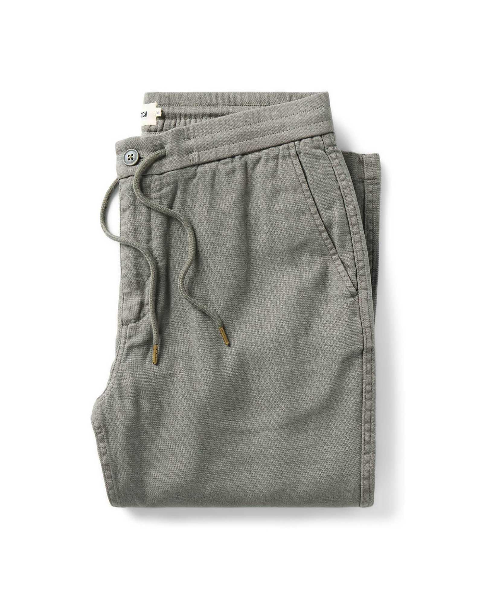 The Roamer Pant in Smoked Olive Broken Twill