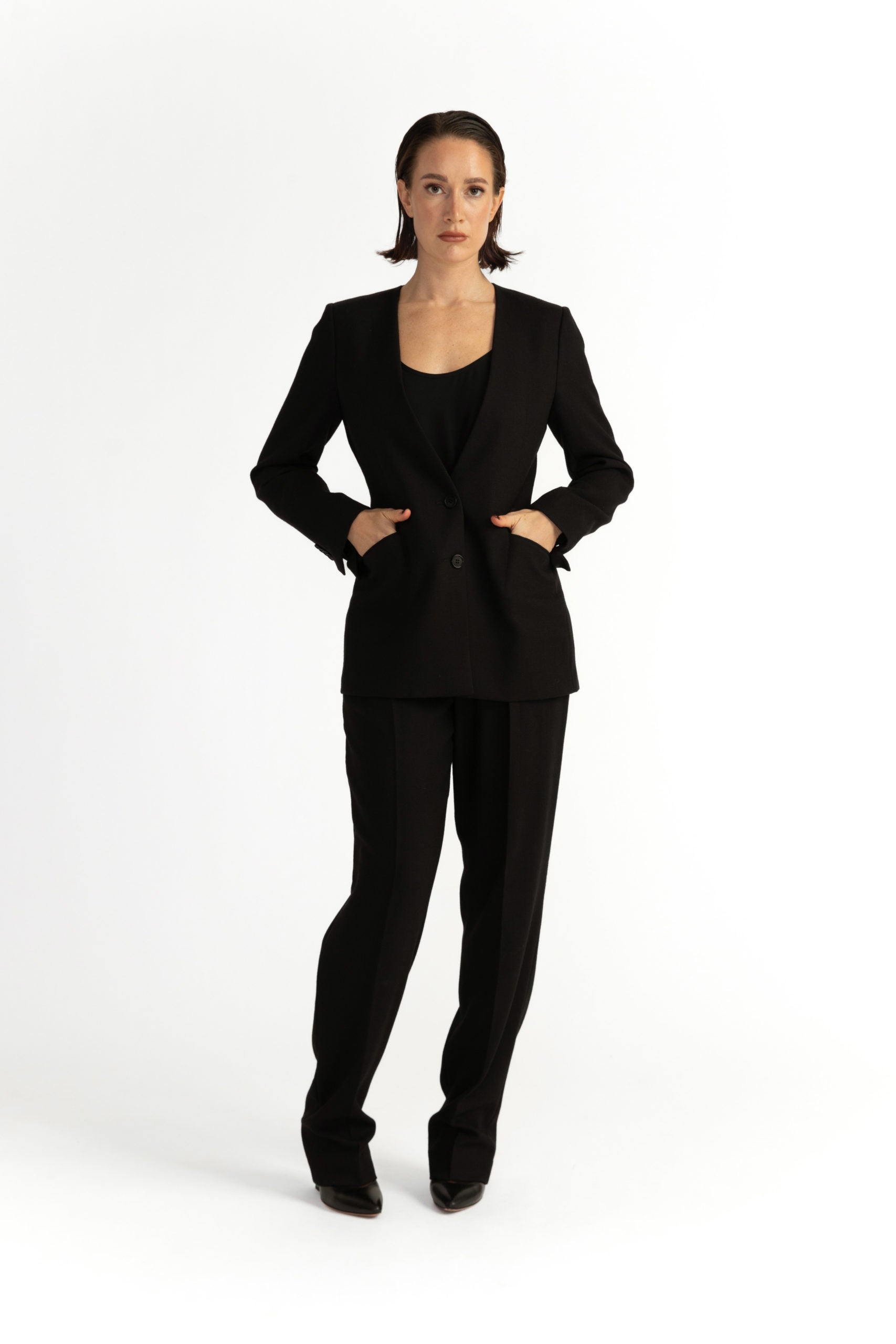 Nacka Jacket - Collarless Evening Jacket